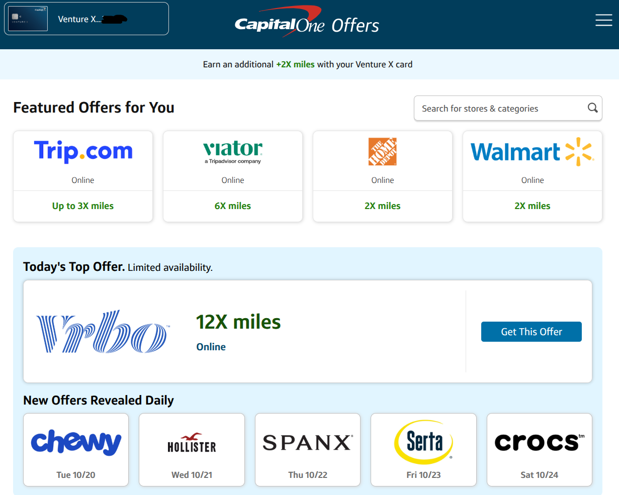 a look at capital one offers