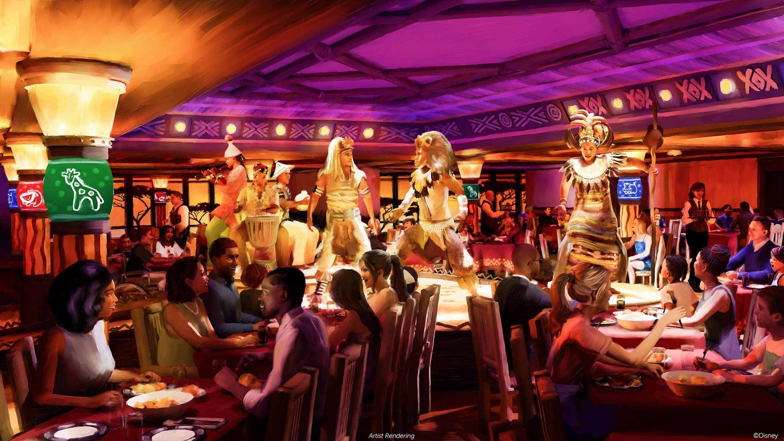 Disney Destiny Lion King show