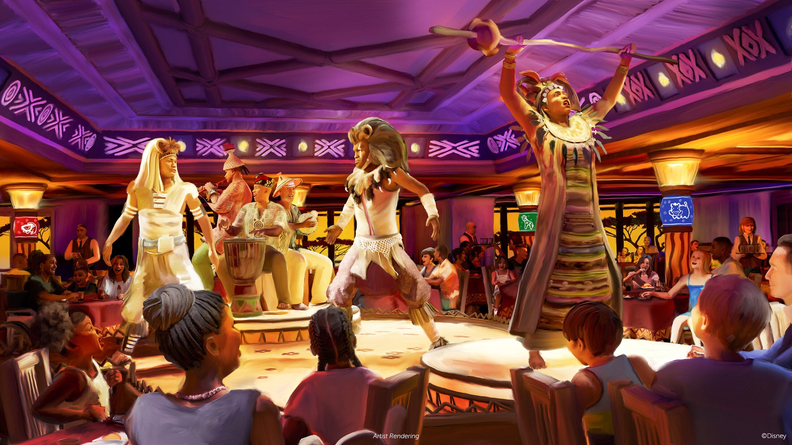 Disney Destiny Lion King show
