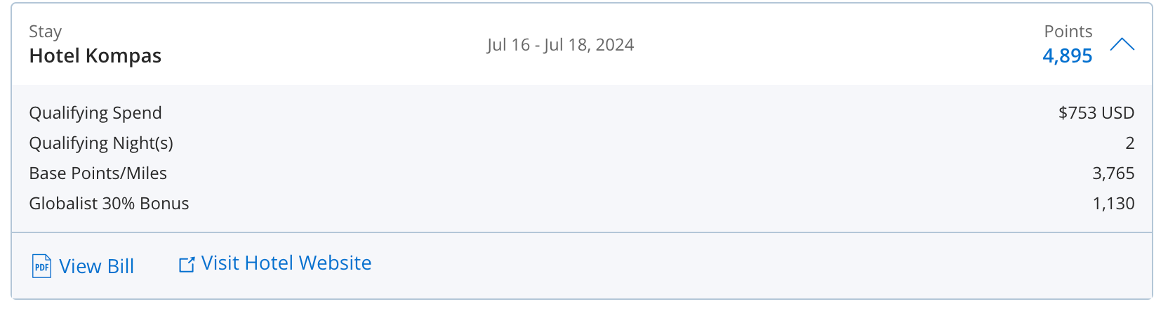 Stay credit and points at Hotel Kompas. WORLD OF HYATT