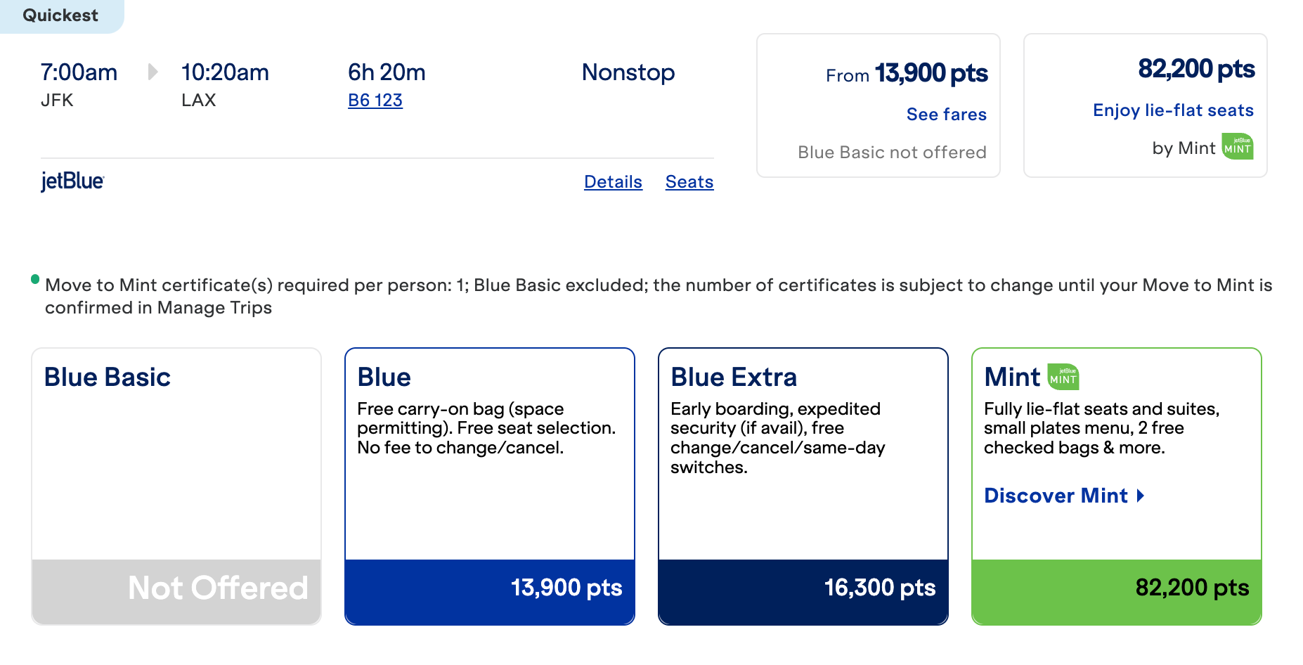 jetblue flight