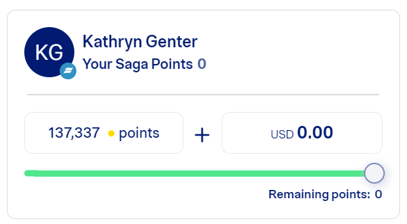 Points cost of a roundtrip flight from New York City to Reykjavik, Iceland Icelandair