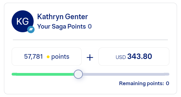 Cash and points cost of a roundtrip flight from New York City to Reykjavik, Iceland Icelandair