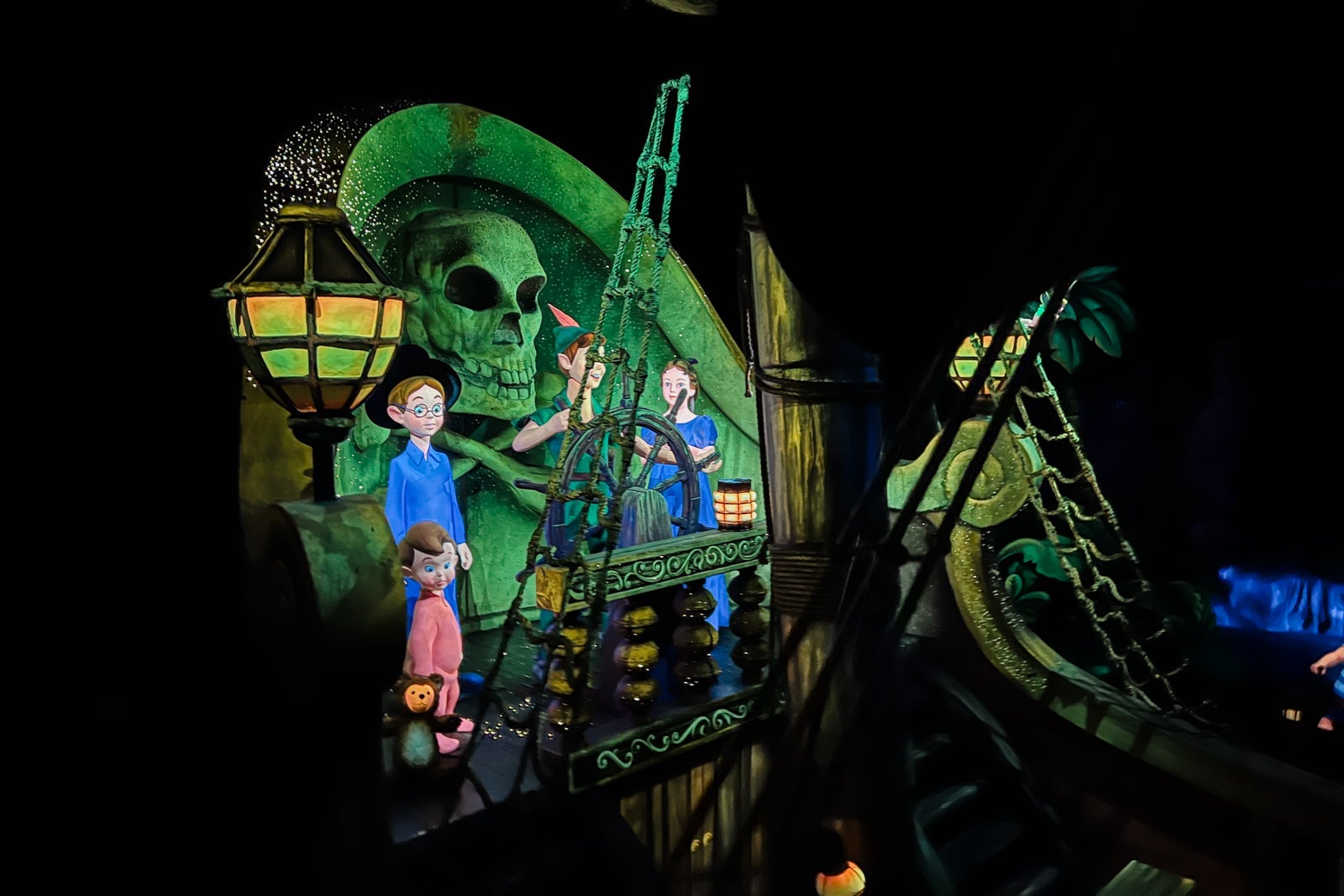 Peter Pan ride at Disneyland Paris