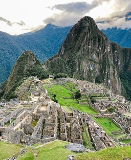 landscape view of Machu Picchu