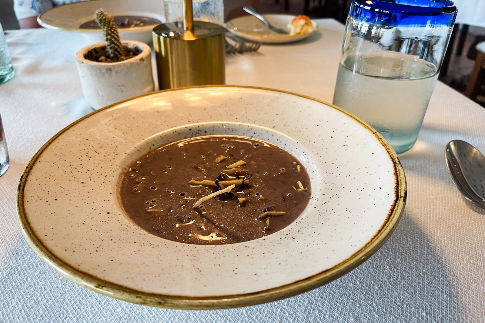 Tortilla soup at El Arroyo, Zoetry Casa del Mar Los Cabos, Mexico