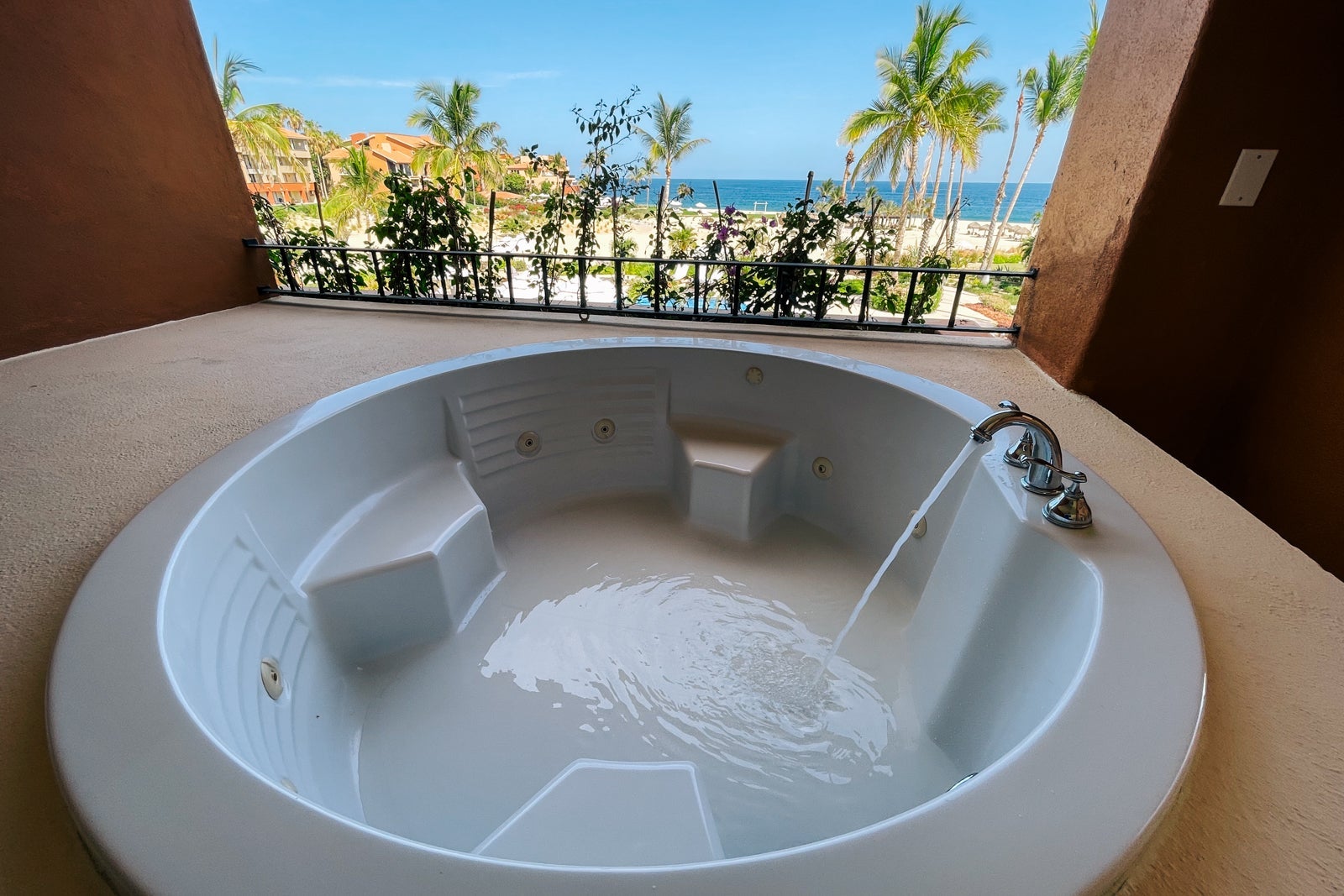 In-room hot tub. Zoetry Casa del Mar Los Cabos, Mexico