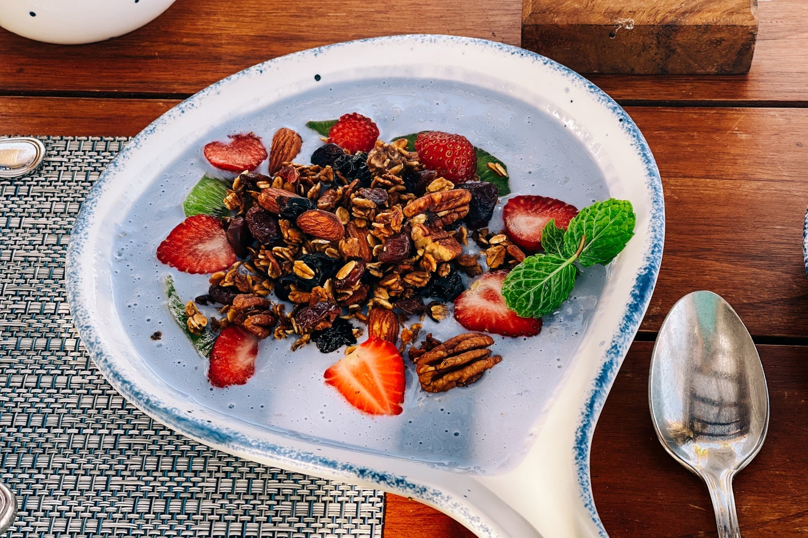 yogurt & granola at Saltwater, Zoetry Casa del Mar Los Cabos