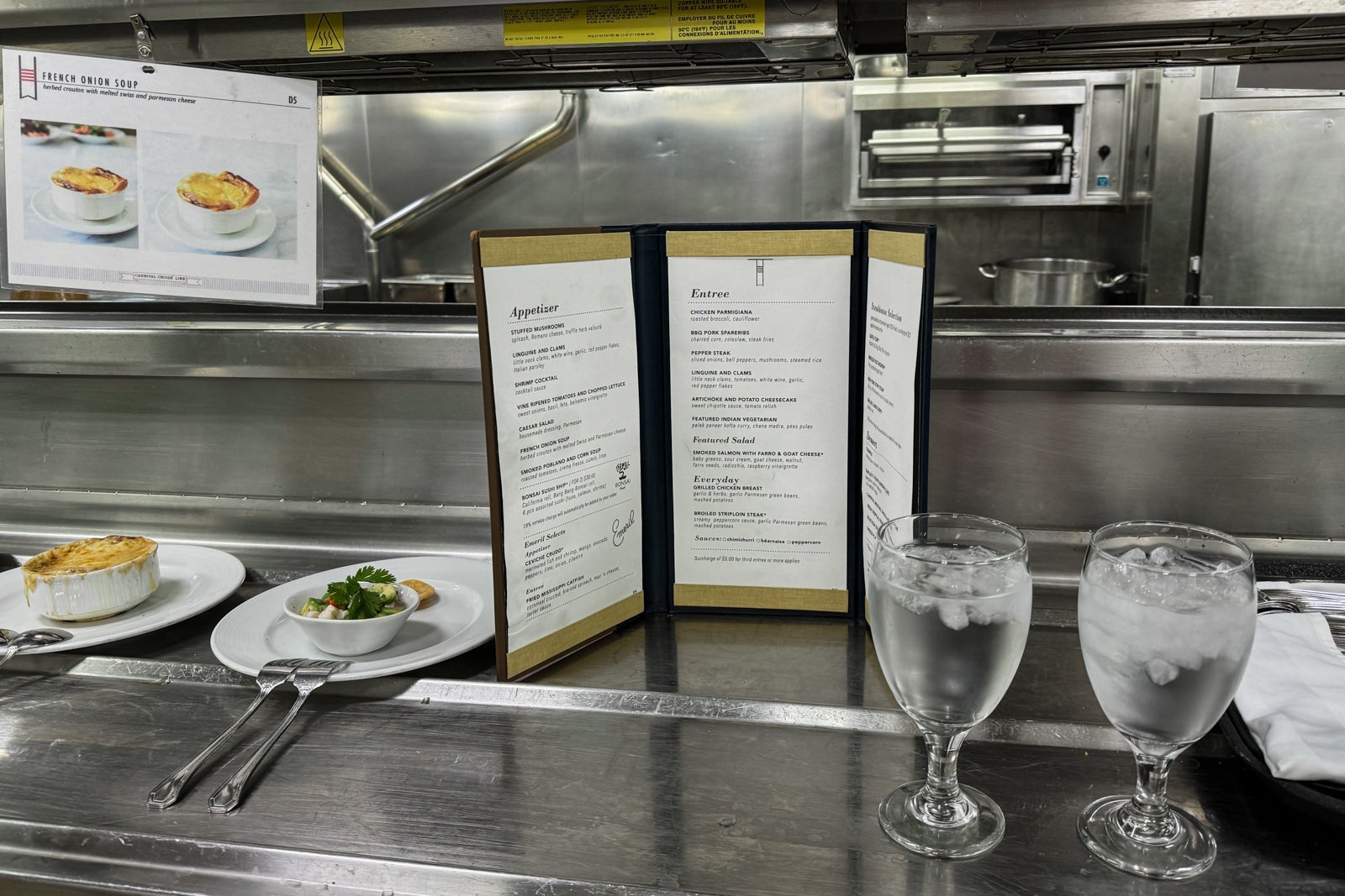 Carnival Freedom galley tour