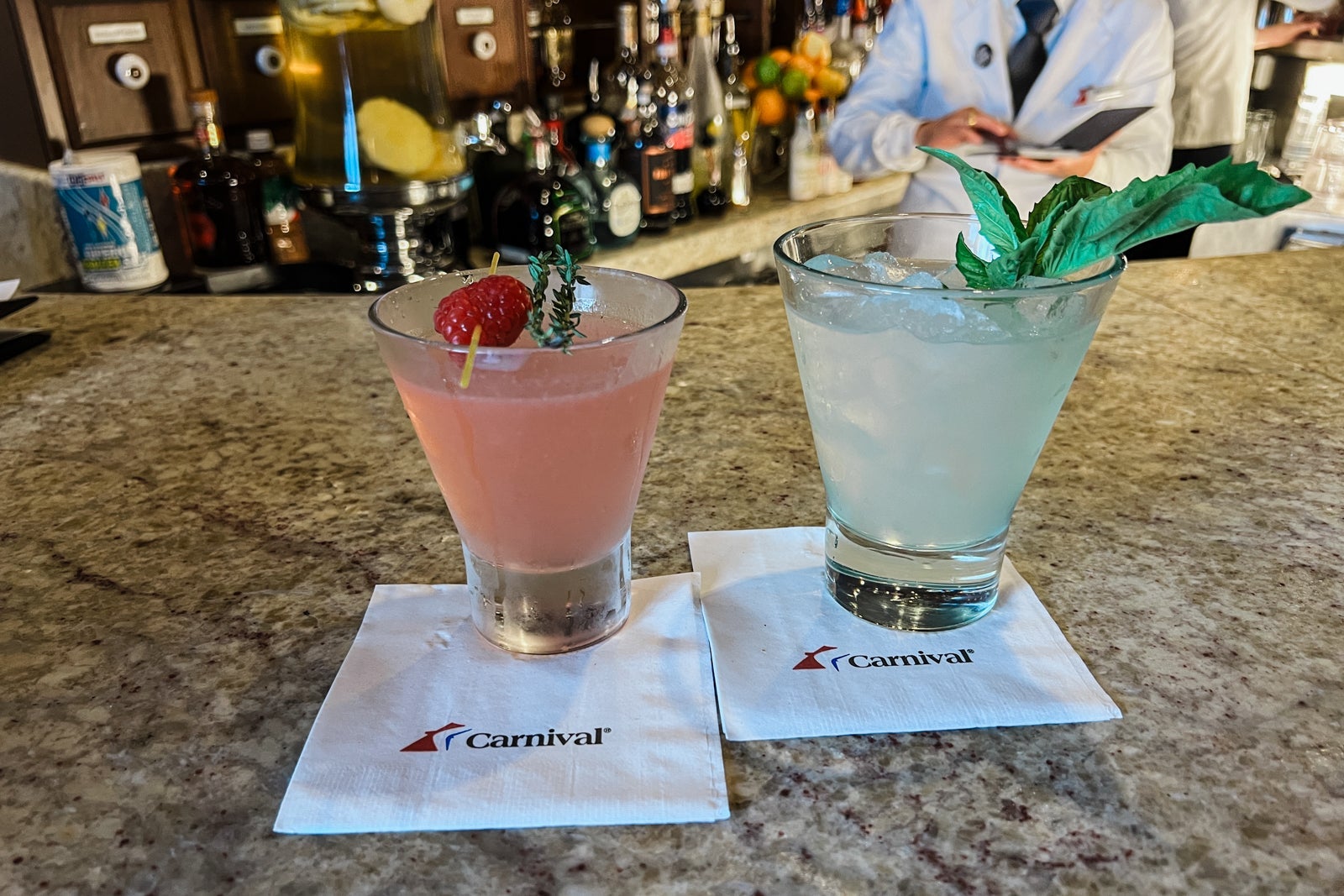 Carnival Freedom bars