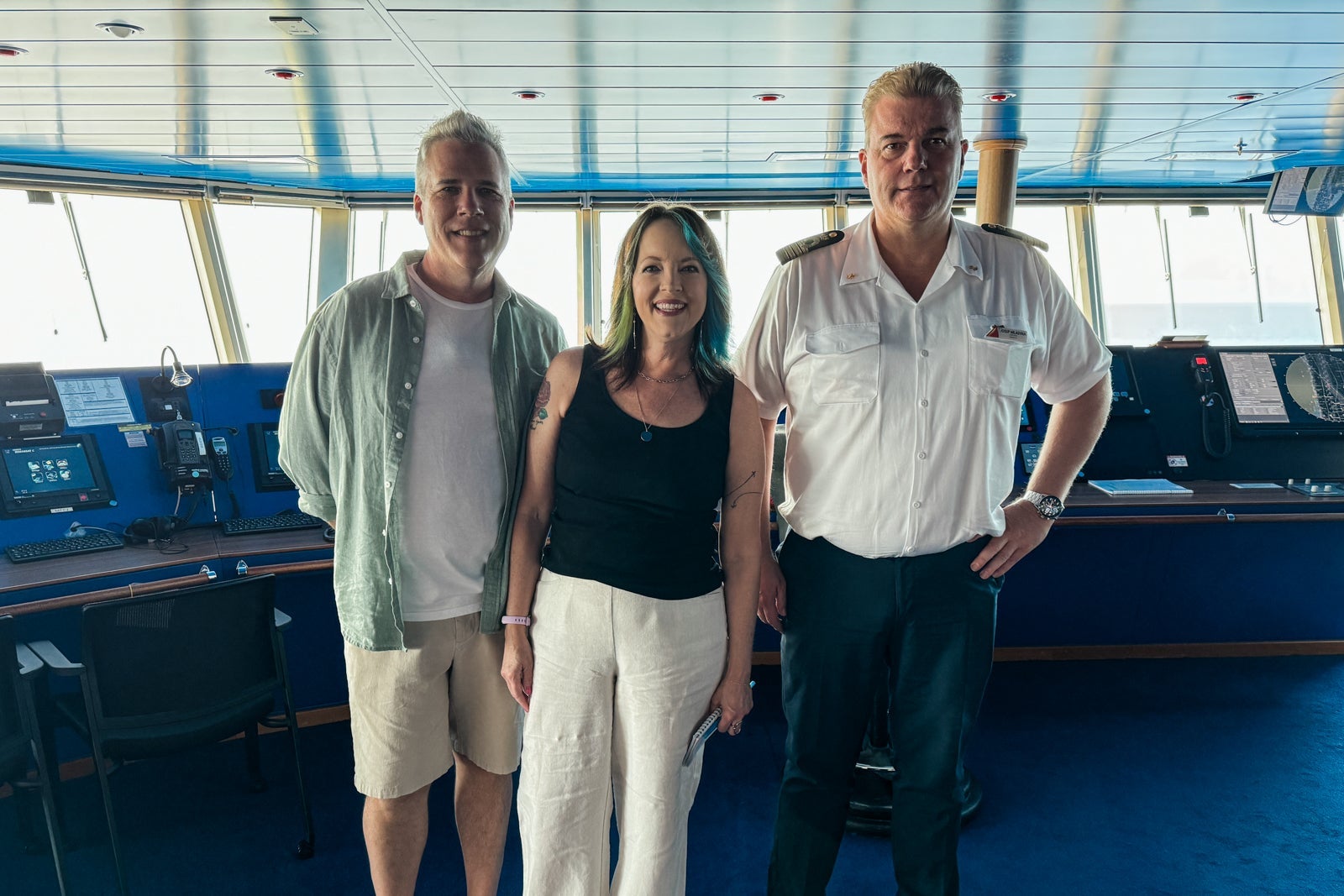 Carnival Freedom Bridge tour