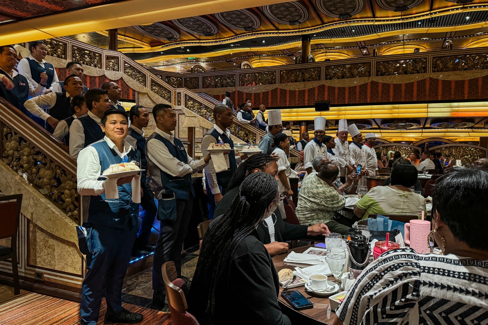 Carnival Freedom dining