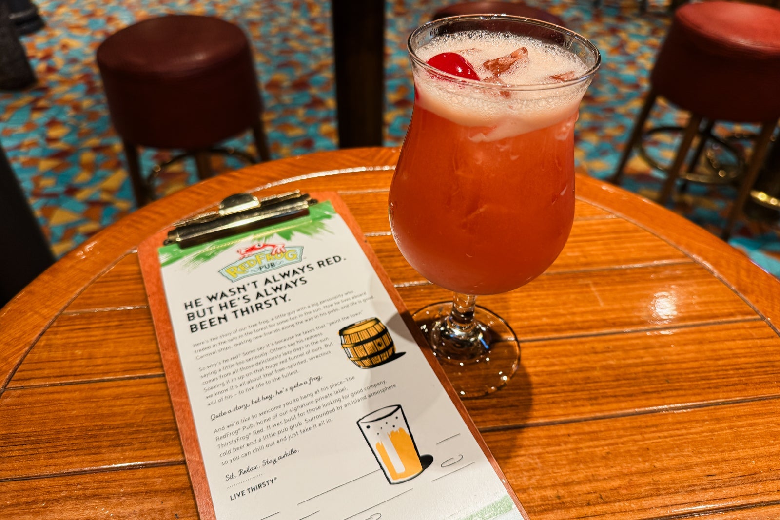 Carnival Freedom bars