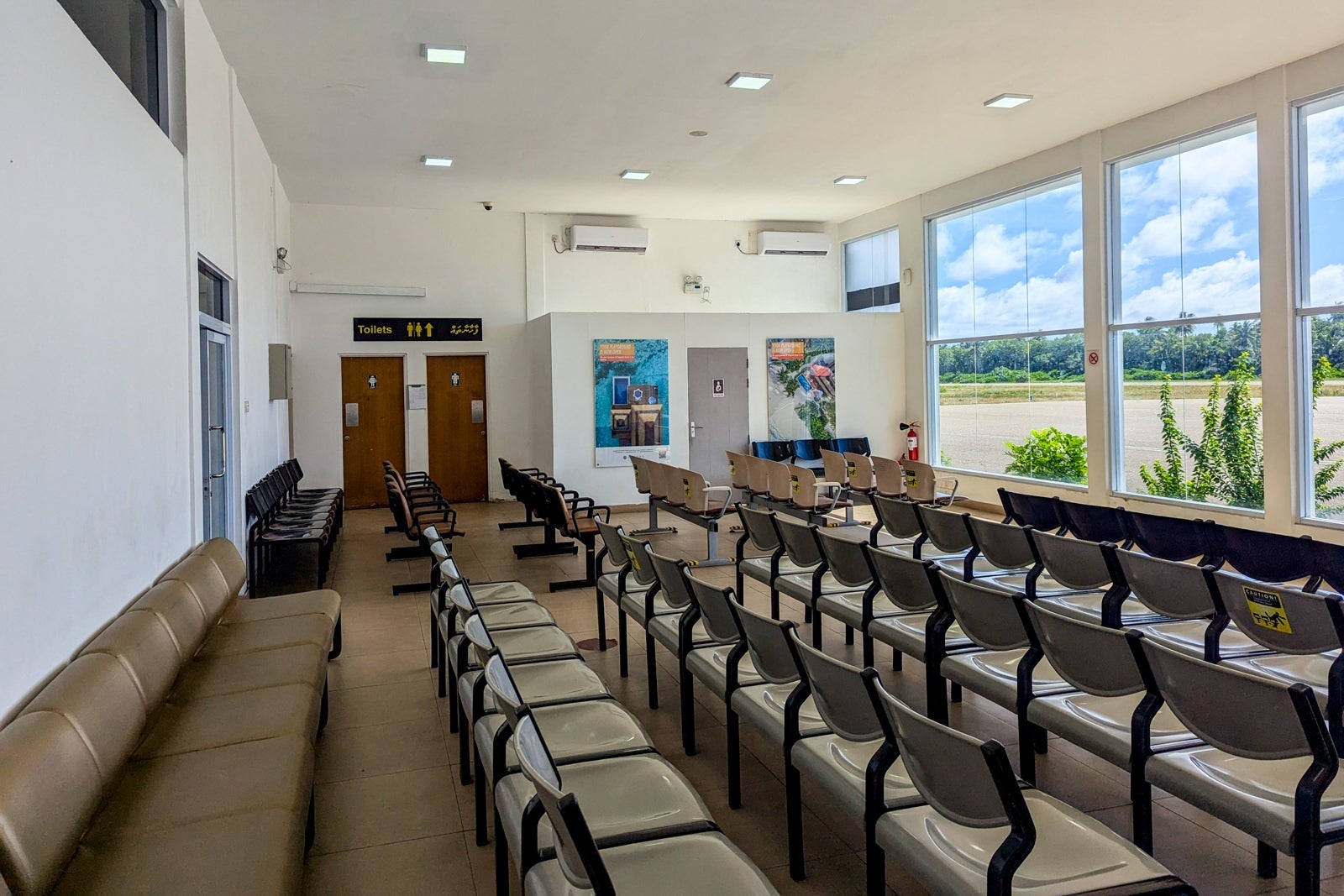 Kooddoo Airport in the Maldives