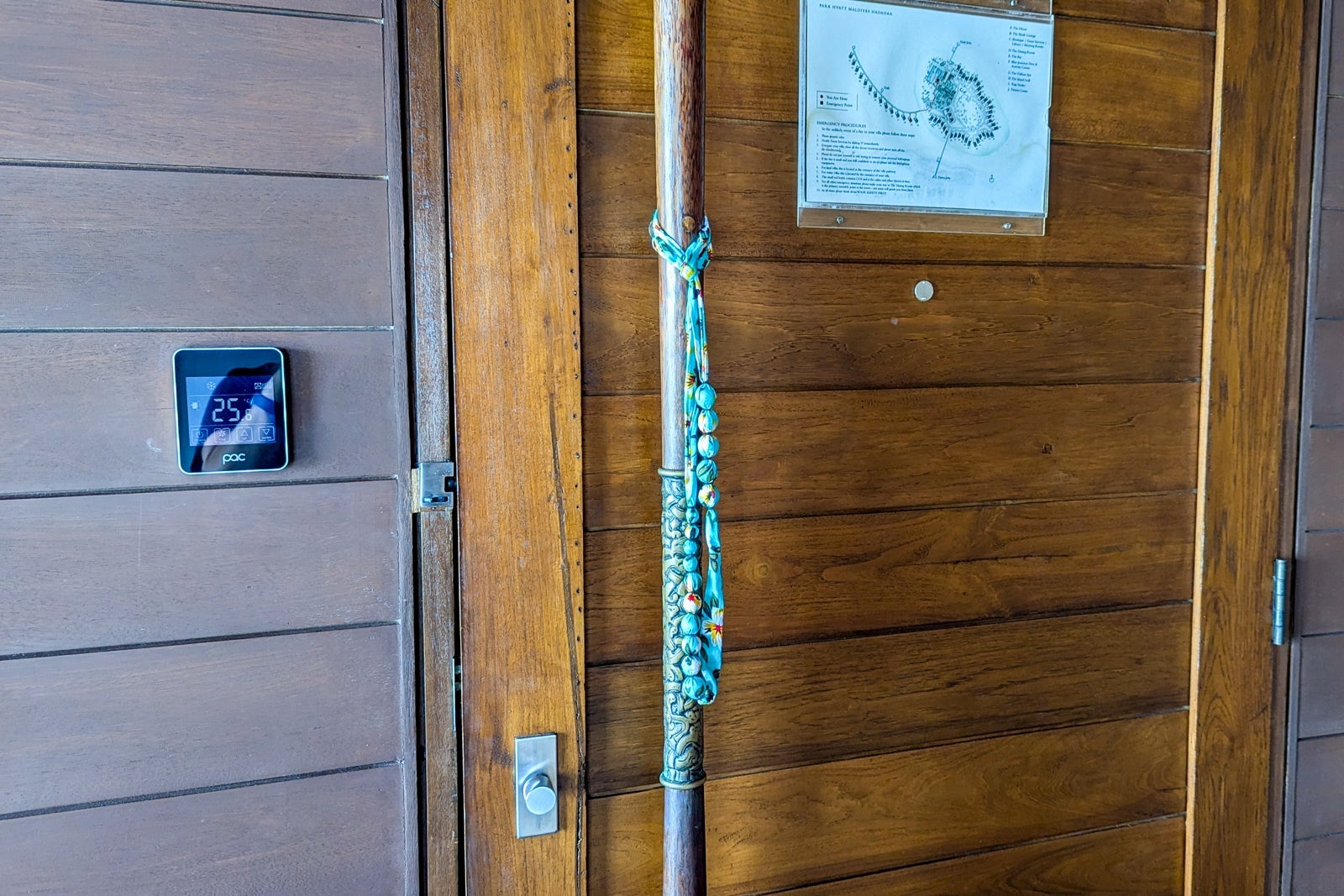 Park Hyatt Maldives do not disturb necklace