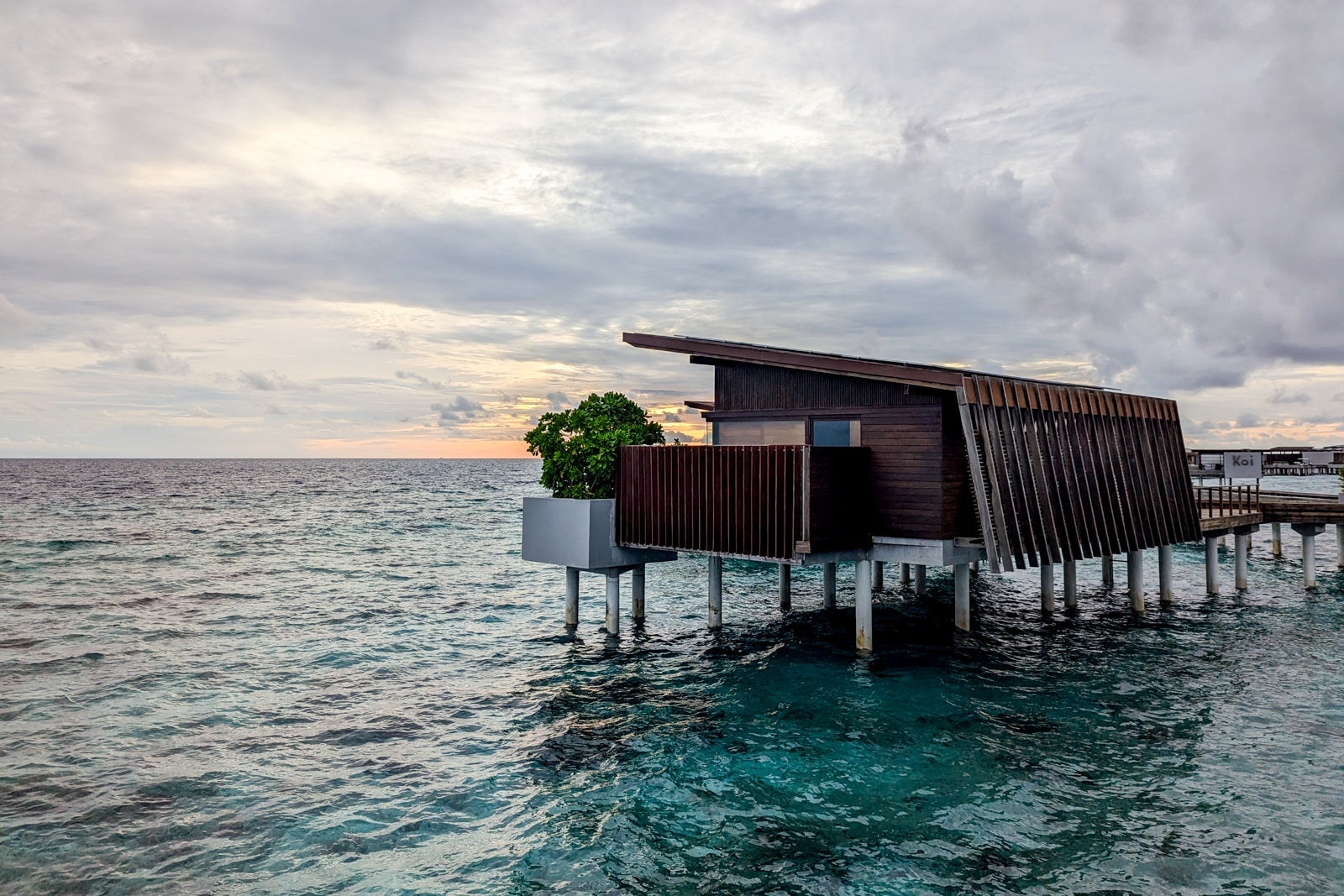 Park Hyatt Maldives overwater villa