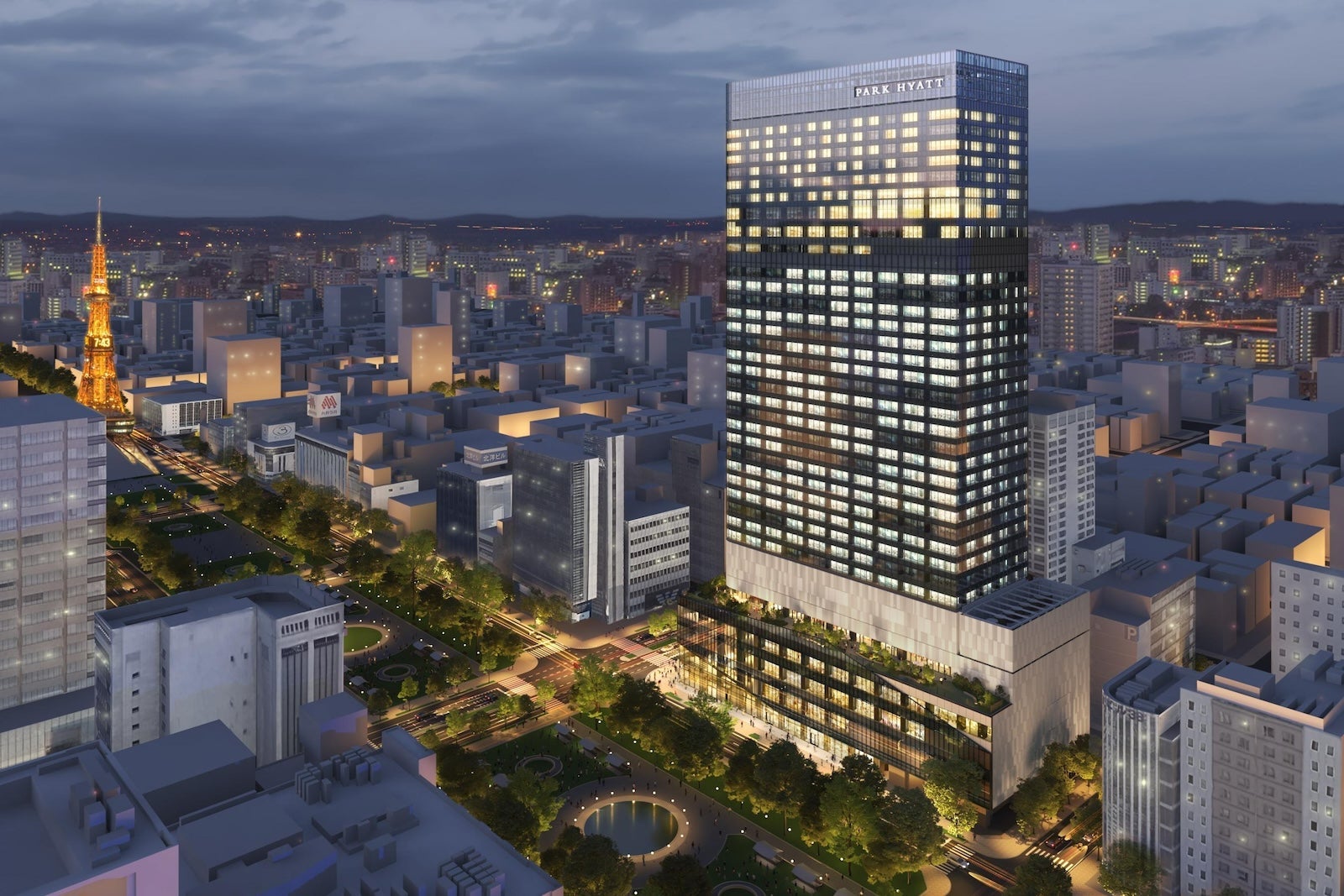 Rendering of Park Hyatt Sapporo