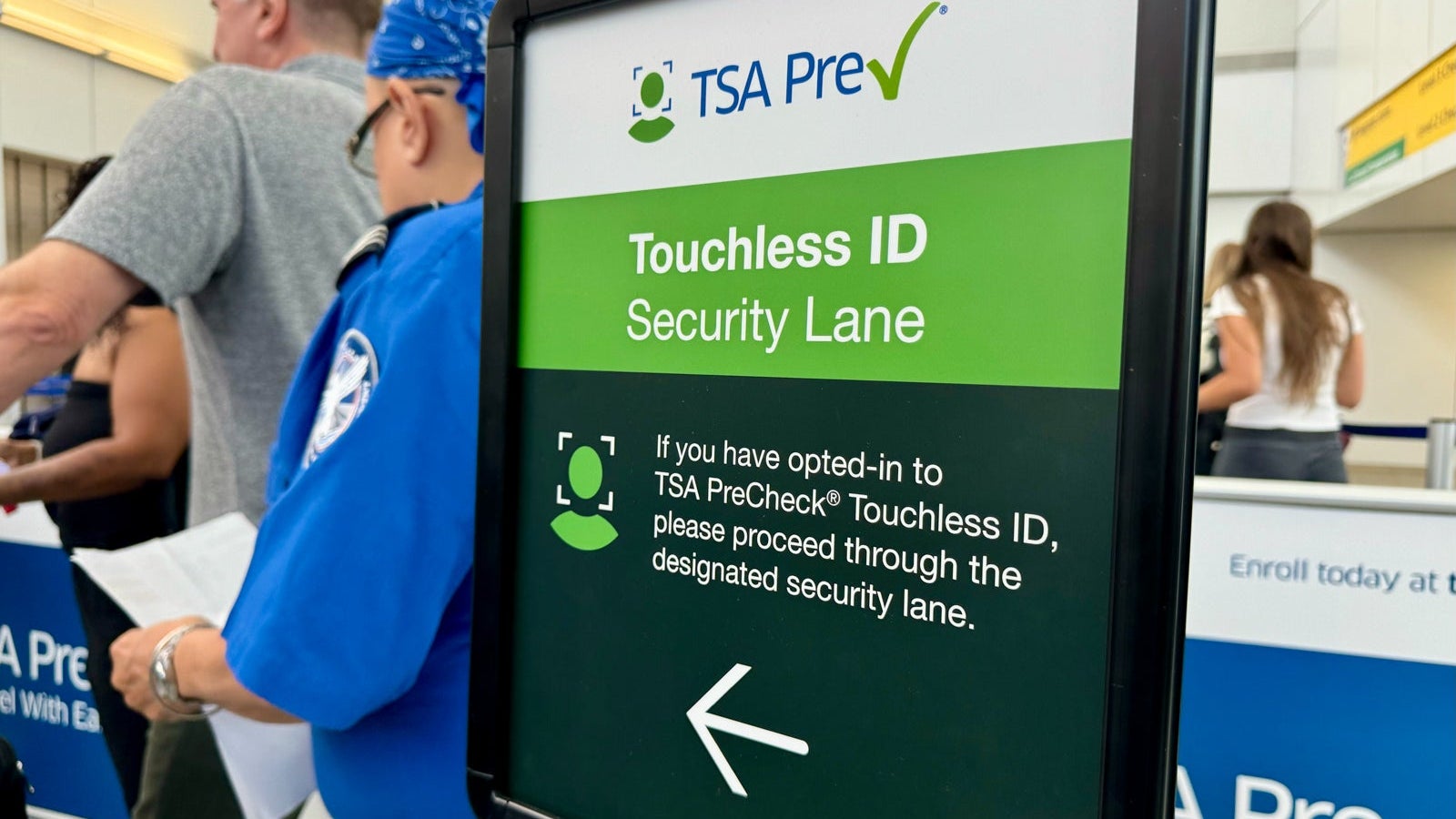 TSA Touchless ID Newark