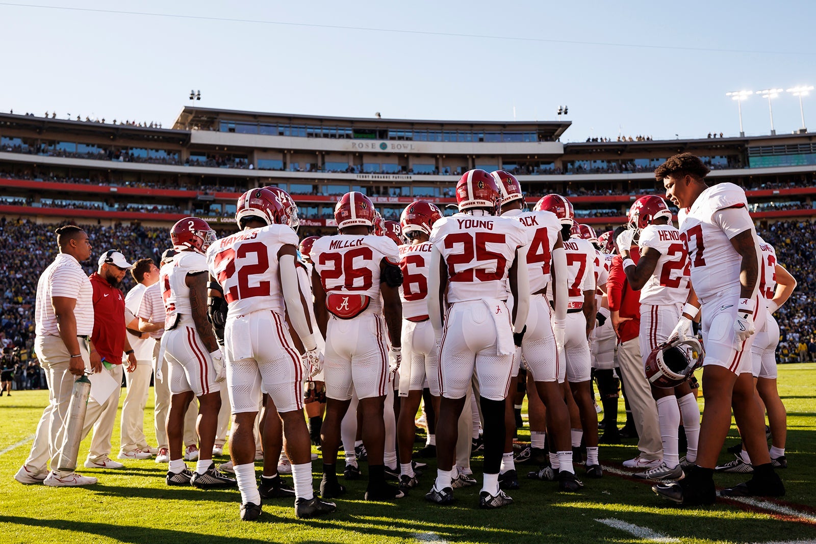 Rose Bowl Game - Alabama V Michigan