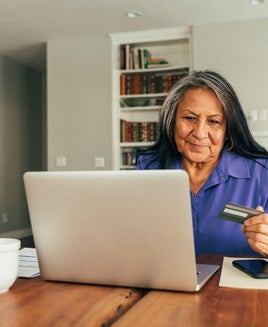Paying bills online