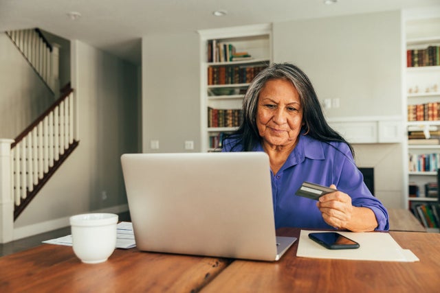 Paying bills online