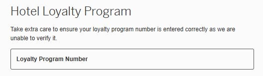 Enter your hotel loyalty number when booking through the Fine Hotels + Resorts program