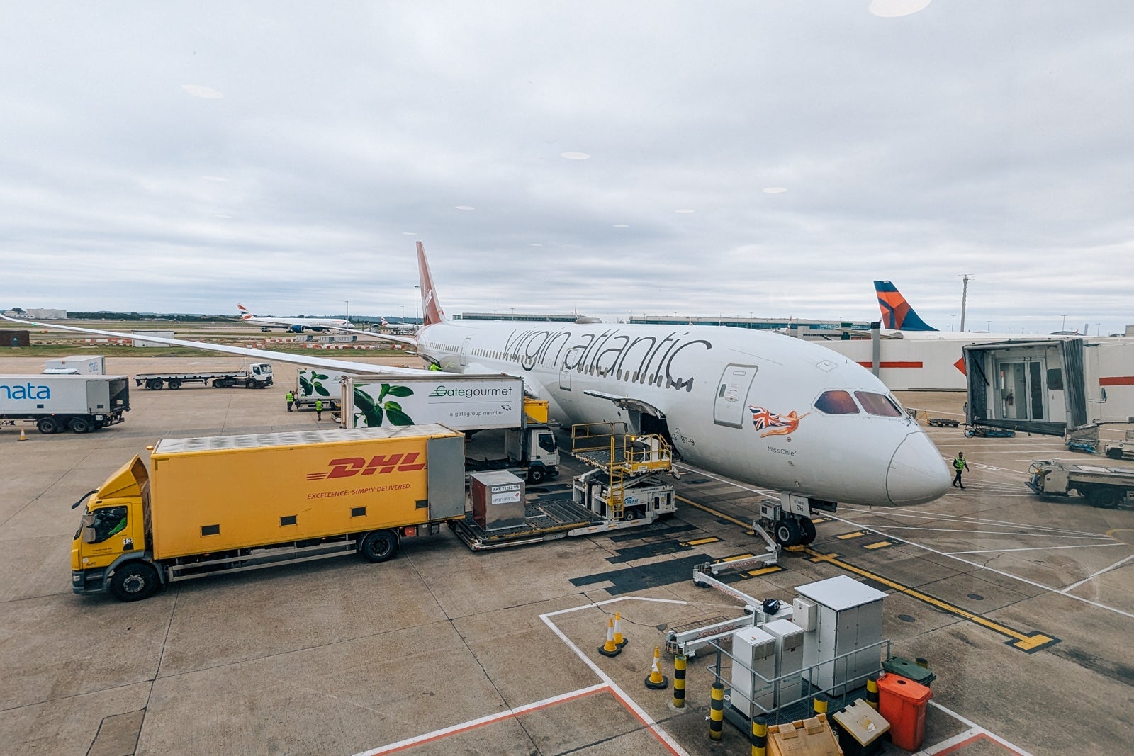 Virgin Atlantic aircraft