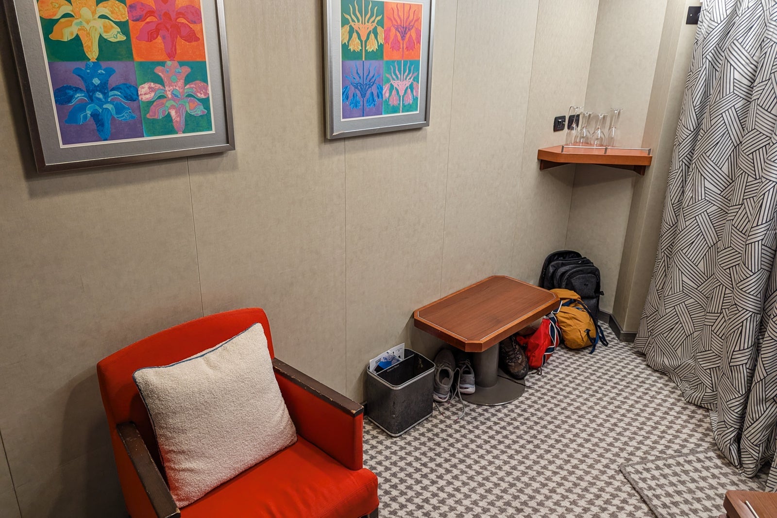 Ambulatory accessible balcony cabin on Eurodam.