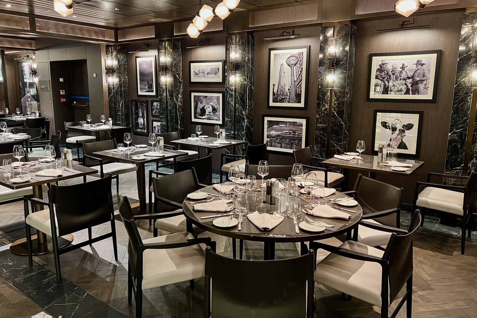 The Marble & Co. steakhouse on Explora I