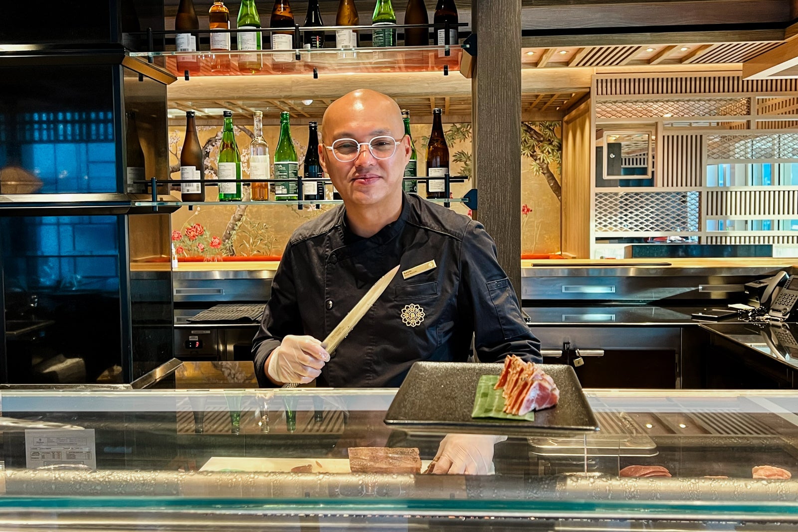 Sushi at Sakura's sushi bar