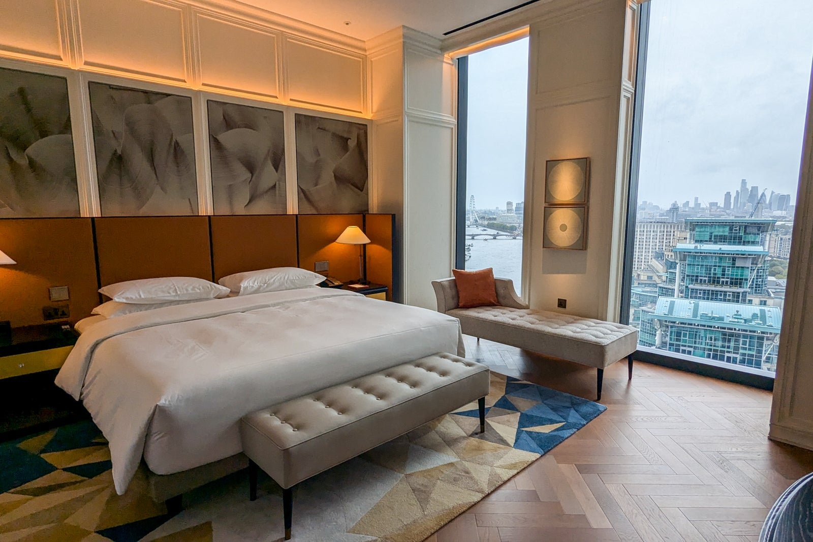 Hotel room at the Park Hyatt London