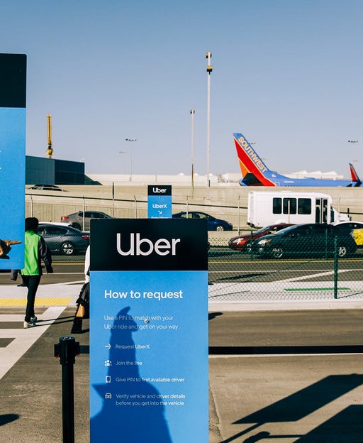 Uber airport pickup