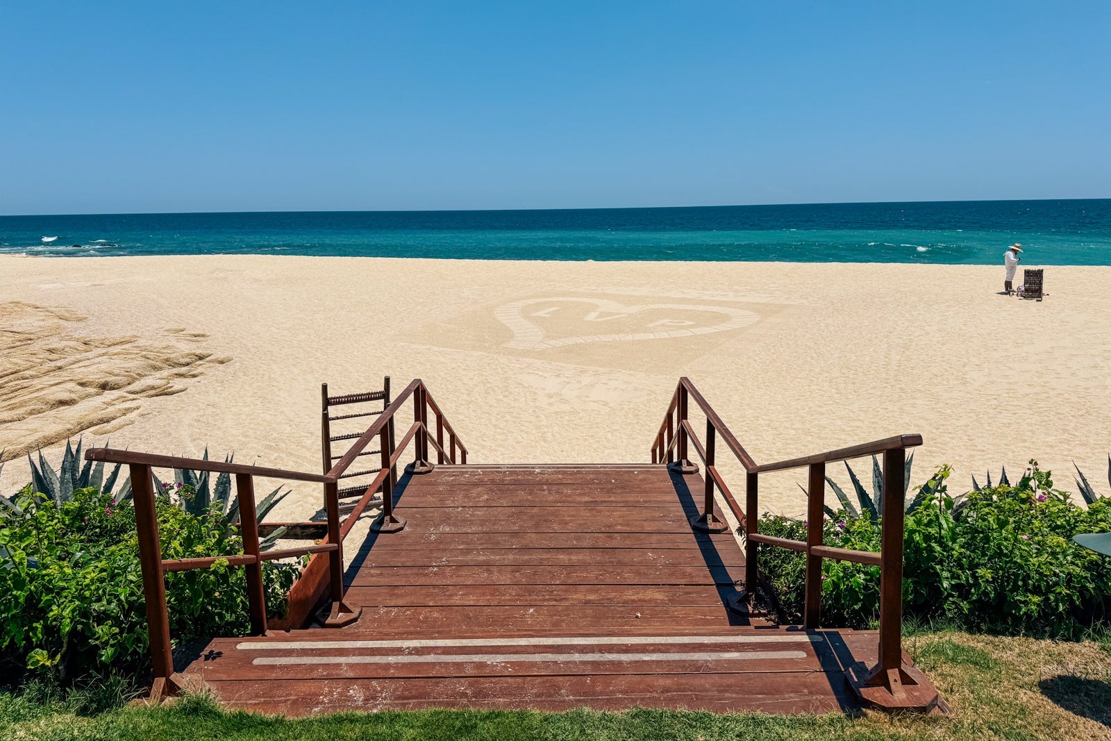 steps to beach