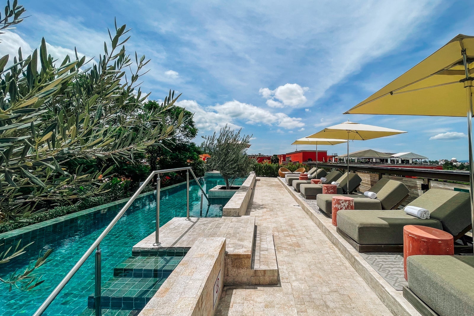 Numu's rooftop pool - San Miguel de Allende, Mexico