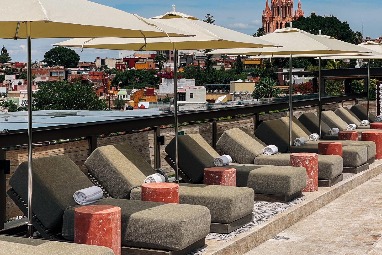 Numu's rooftop pool - San Miguel de Allende, Mexico