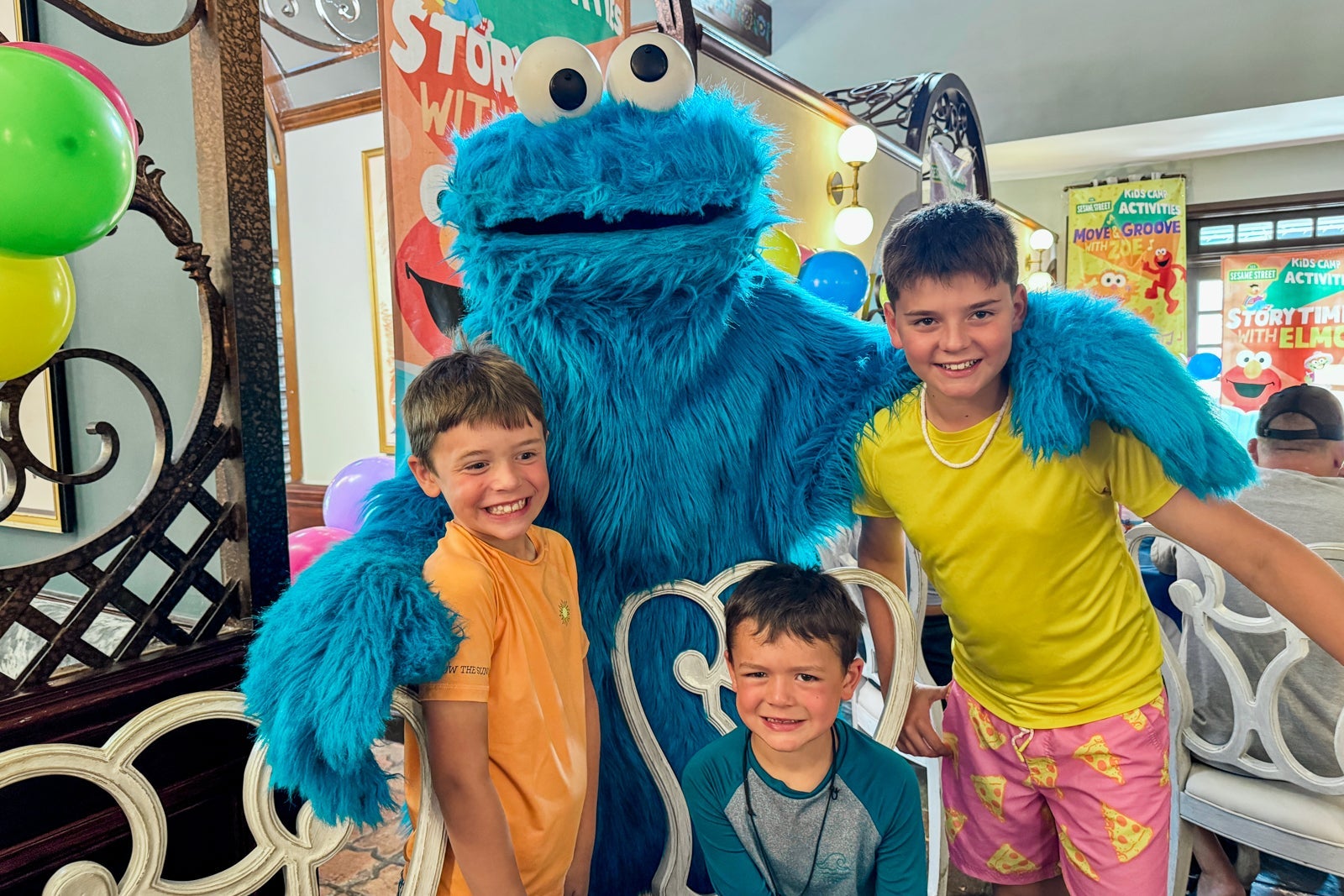 Sesame street character meal