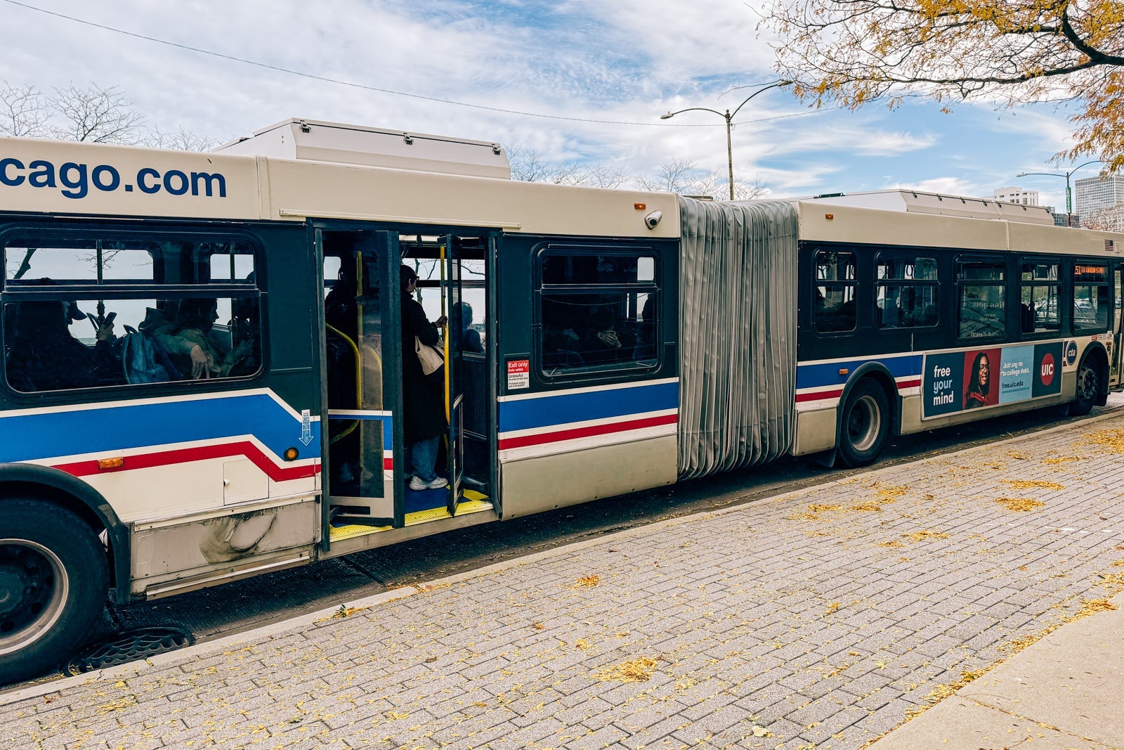 CTA bus exterior