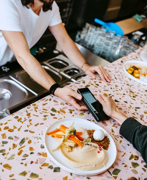 Contactless payment with credit card