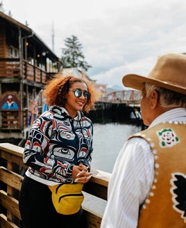 Where the Eagle Walks in Ketchikan, Alaska