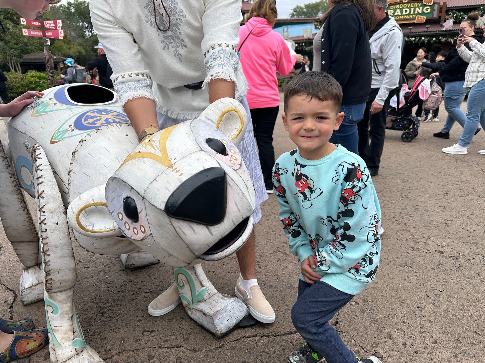 Disney's Animal Kingdom at Christmas