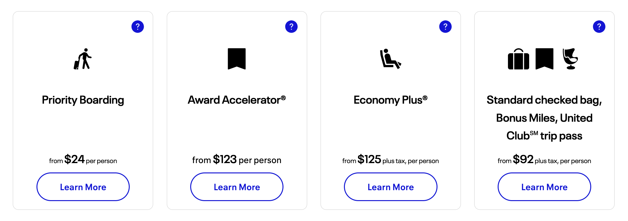 United reservation offers
