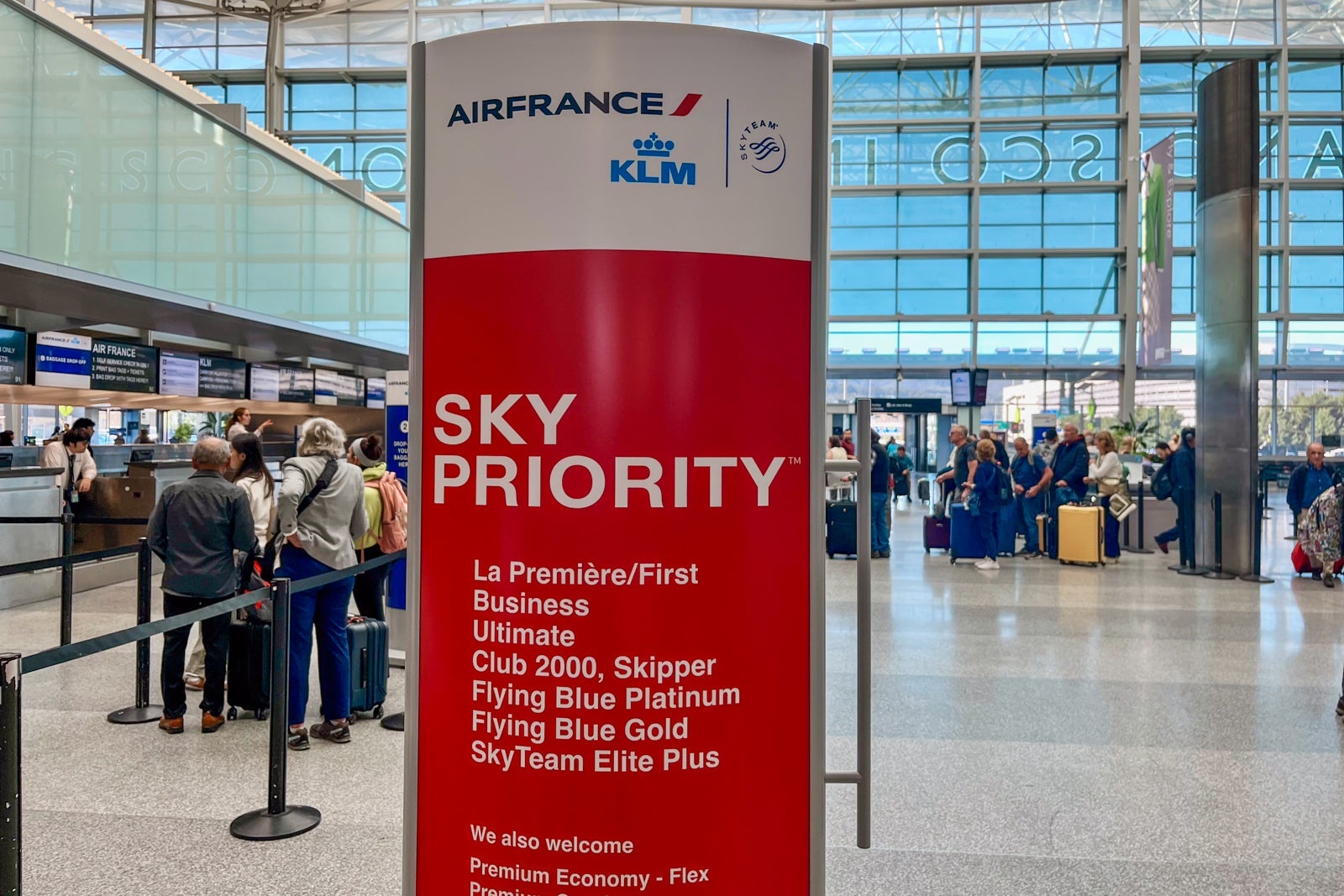 airfrance sign