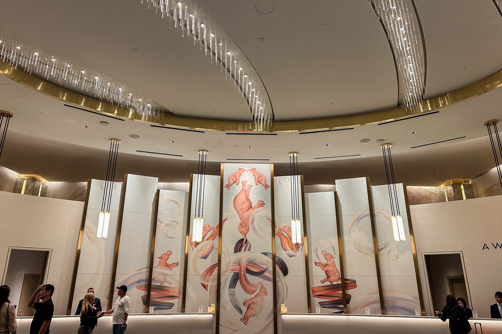 lobby conrad las vegas