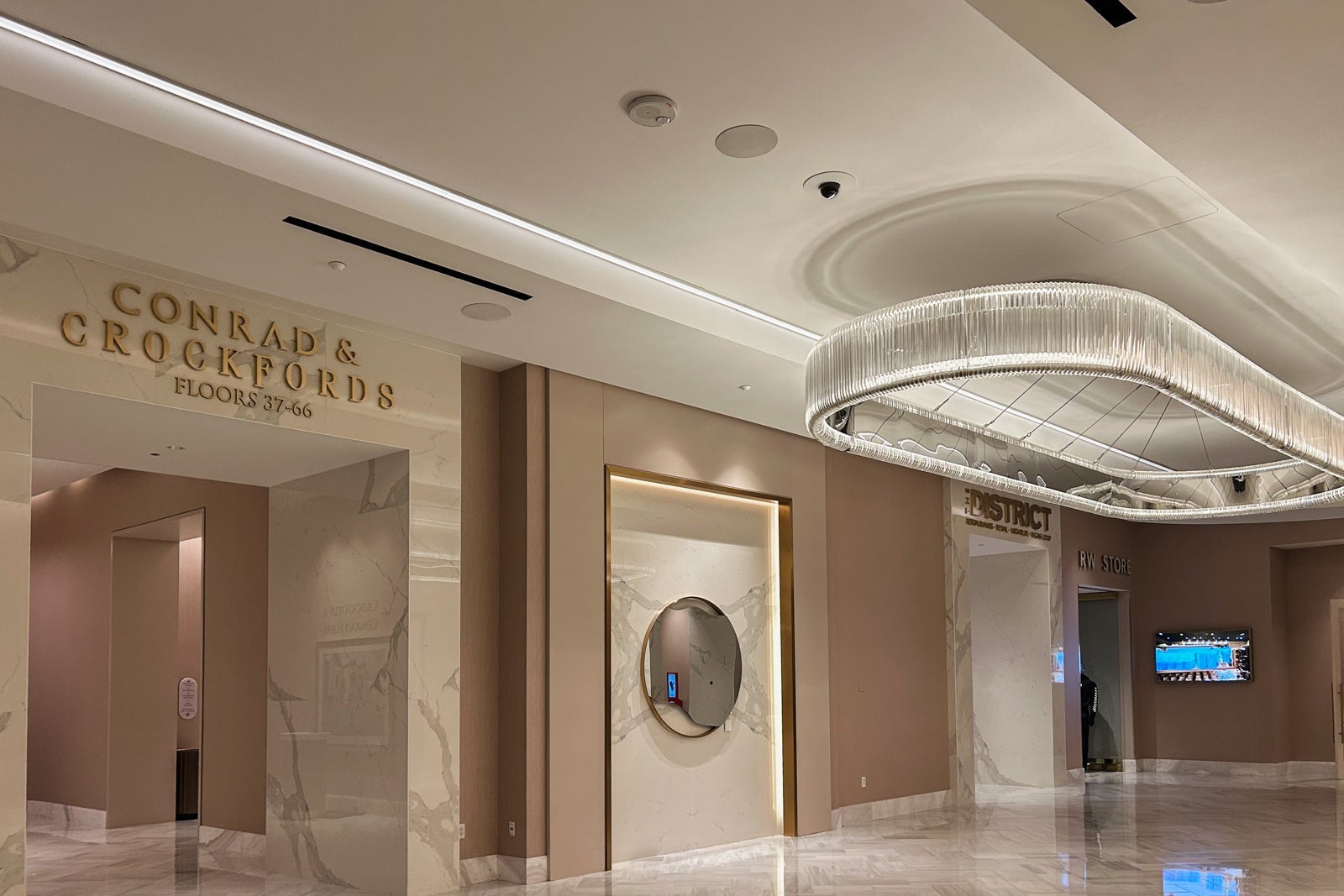 conrad las vegas lobby