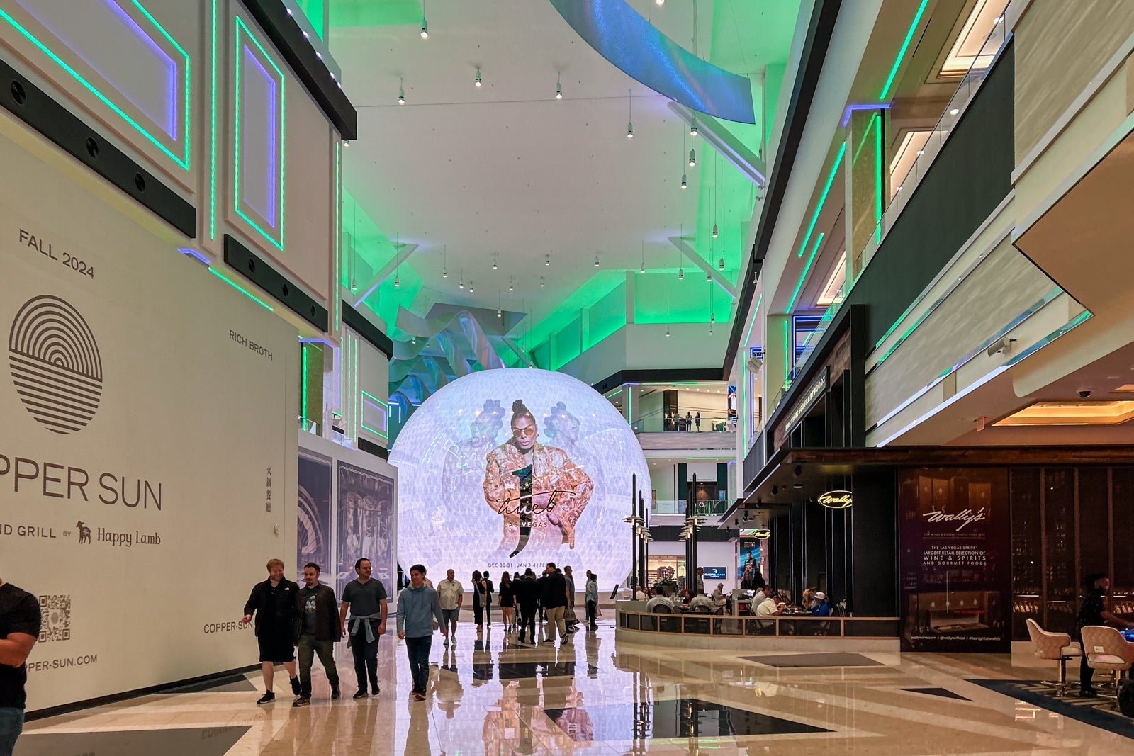 conrad las vegas shopping esplanade