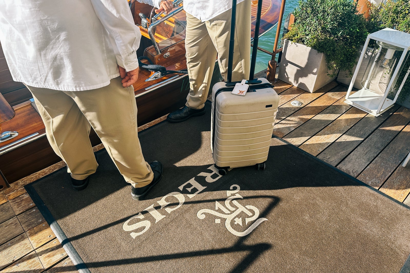 st regis entrance