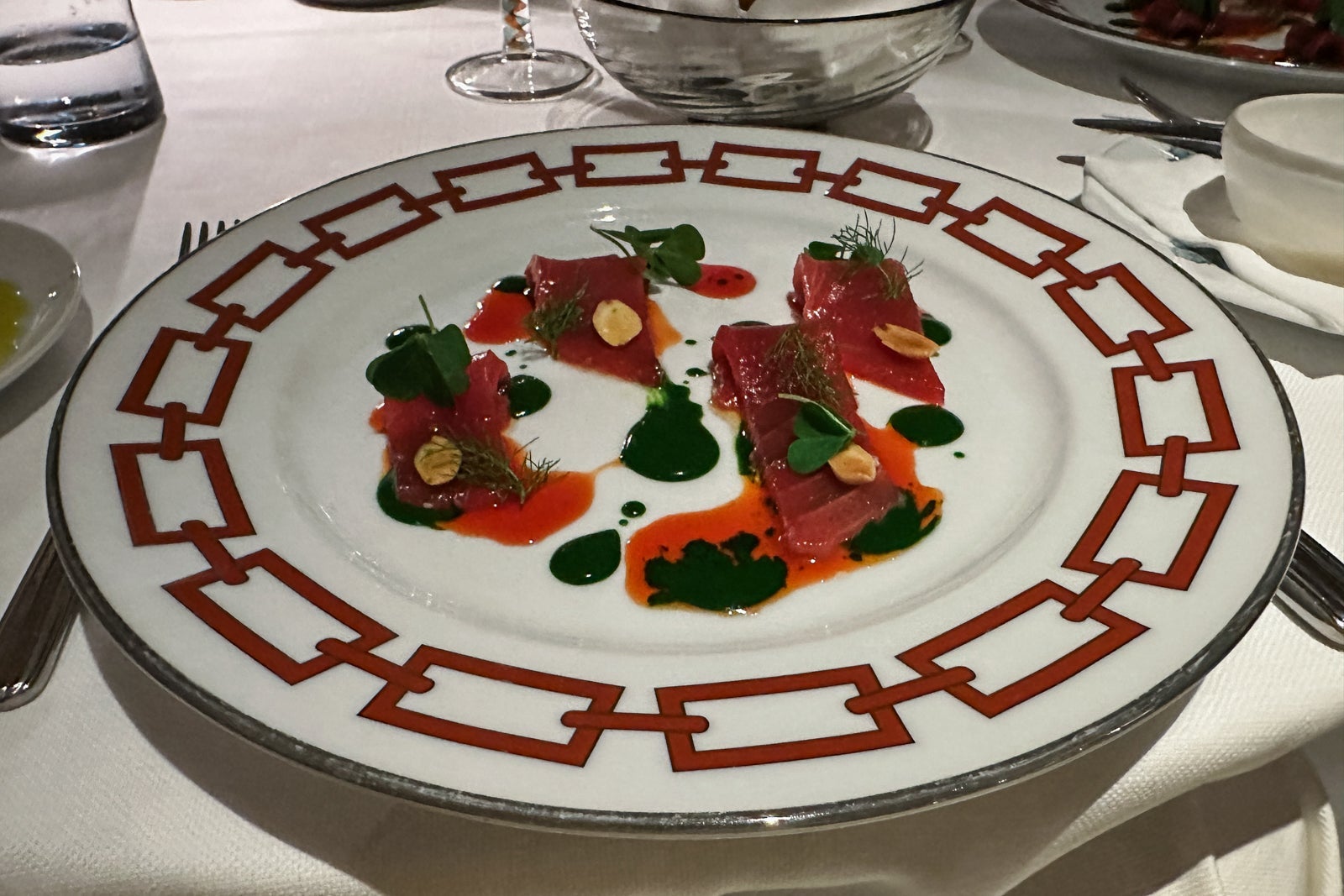 st regis bar food