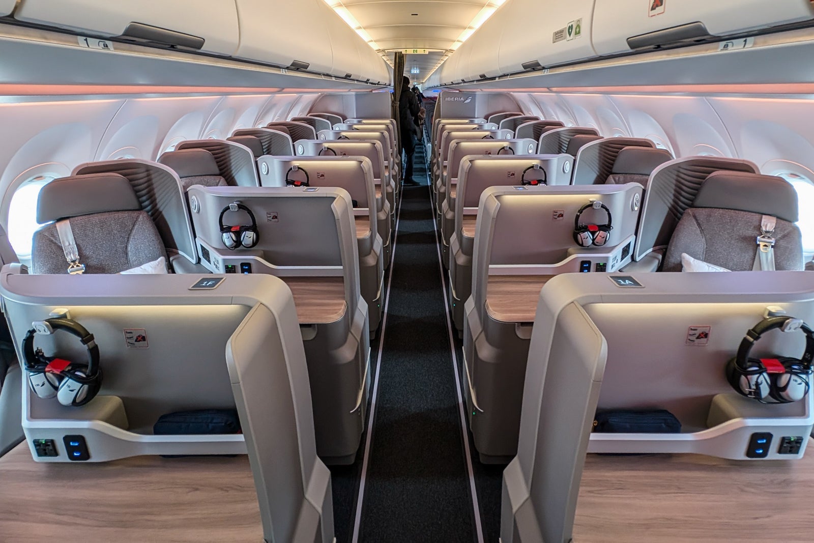 Iberia XLR interior