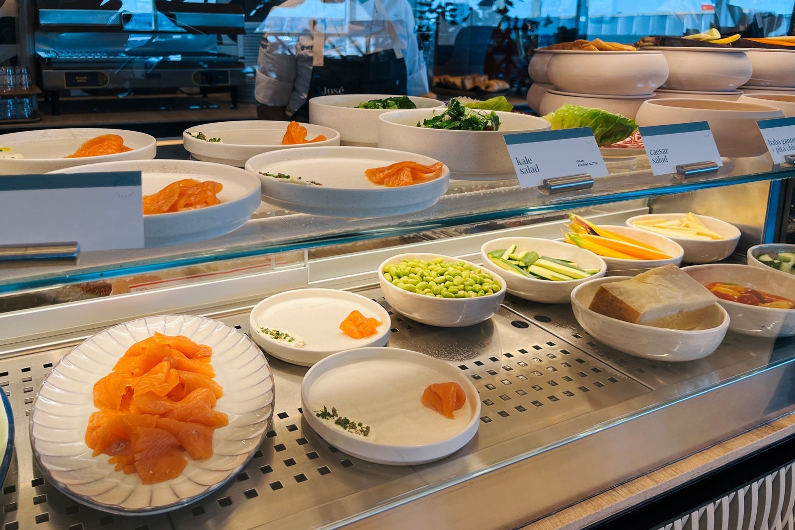 Food at Capital One Landing