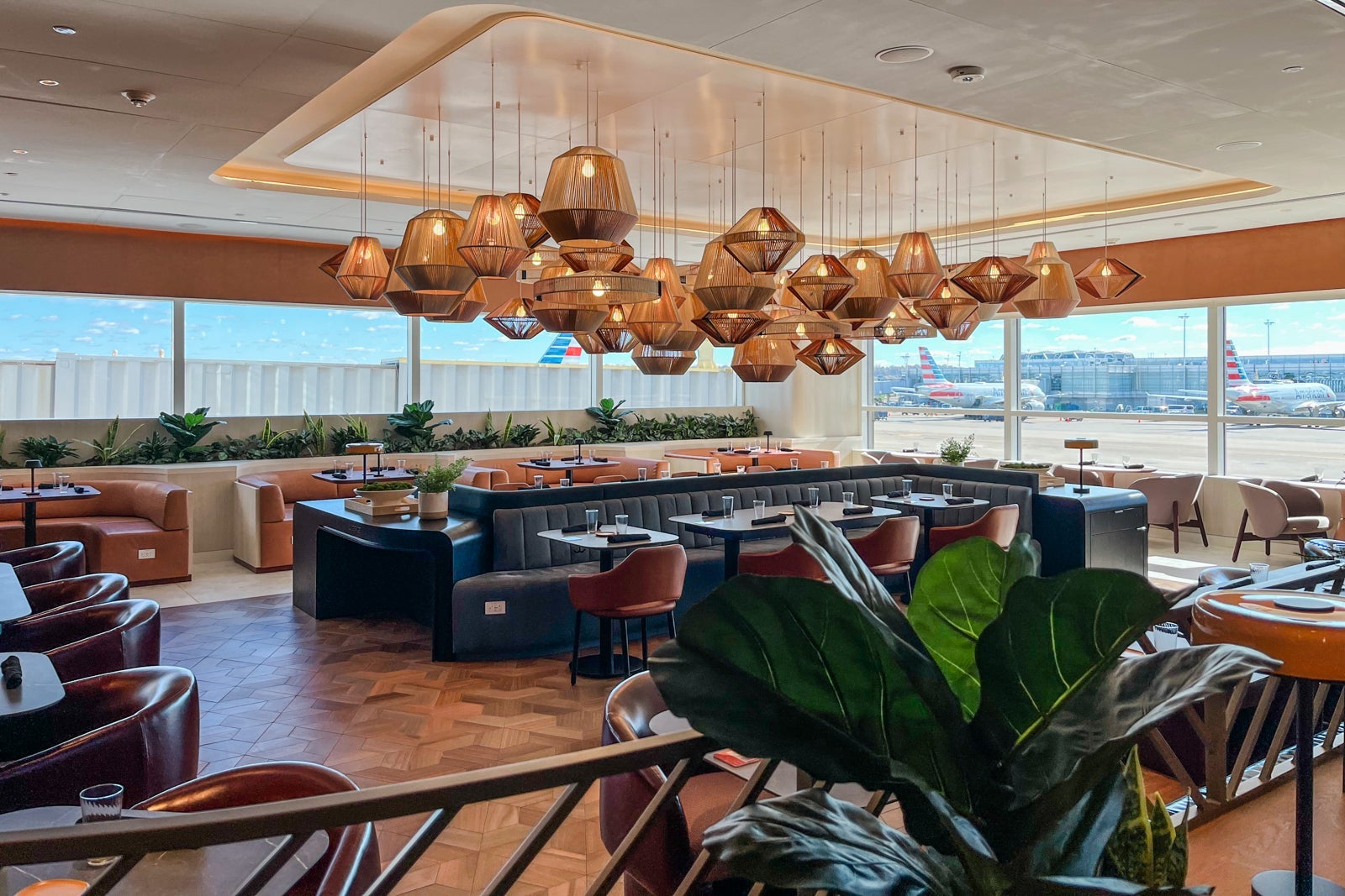 Capital One Landing lounge